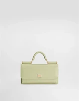 Сумка для телефона из телячьей кожи Dauphine DOLCE &amp; GABBANA, зеленый 47370618