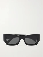 Квадратные солнцезащитные очки из ацетата CELINE EYEWEAR, черный 47348919