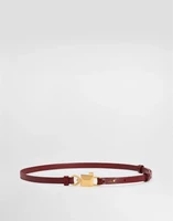 Ремень из телячьей кожи DOLCE &amp; GABBANA, красный 47361802