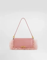 Сумка на плечо Marlene из овчины и тисненой телячьей кожи palmellato DOLCE &amp; GABBANA, мультицвет 47362694