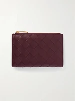 Кожаный кошелек Intrecciato BOTTEGA VENETA, золотой 47346398