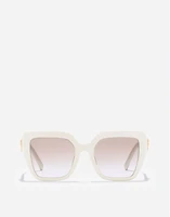 Солнцезащитные очки Devotion DOLCE &amp; GABBANA, бежевый 47346634