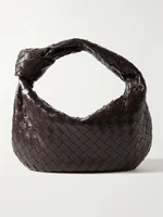 Сумка-тоут Jodie Teen Intrecciato из кожи BOTTEGA VENETA, коричневый 47338243