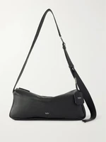 Сумка на плечо из текстурированной кожи Skippers MAX MARA, черный 47345169