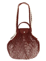 Сумка на плечо 'L Le Pliage Filet' Longchamp, красный 47348407