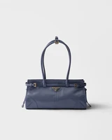 Средняя кожаная сумка Prada Bonnie, синий 47355352