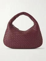 Кожаная сумка через плечо Veneta medium Intrecciato BOTTEGA VENETA, красный 47346014