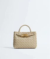 Мини Андиамо BOTTEGA VENETA, бежевый 47359134