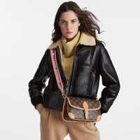 Сумка Louis Vuitton Diane Monogram, коричневый/фуксия 1451592