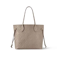 Сумка Louis Vuitton Neverfull MM, серо-бежевый 1451228