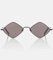 Солнцезащитные очки SL 302 Lisa в форме ромба Saint Laurent, черный 2109706