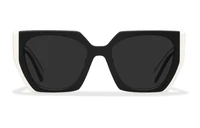 Prada Женские солнцезащитные очки, цвет black+chalk white 4527772