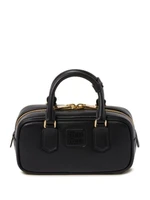 Мини-сумка Miu Miu с логотипом, черный 10037529
