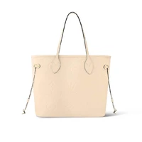 Сумка Louis Vuitton Neverfull MM, кремовый 1451224
