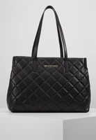 Сумка шоппер Valentino стеганая из экокожи, черный 1685322