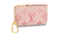 Кожаный кошелек для монет женский градиентный розовый LOUIS VUITTON 26492940