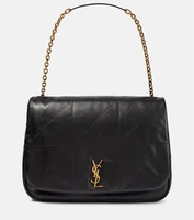 Jamie 4.3 Кожаная сумка через плечо среднего размера Saint Laurent, черный 2107446