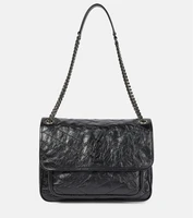 Сумка Niki среднего размера из кожи Saint Laurent, черный 2108587