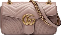 Сумка Gucci GG Marmont Matelass? на плечо, нежно-розовый 667120