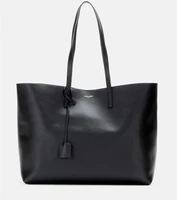 Кожаная сумка-тоут Shopping E/W Saint Laurent, черный 2107946