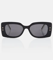 Солнцезащитные очки DiorPacific S1U в квадратной оправе Dior Eyewear, черный 2075889