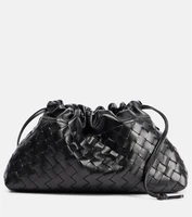 Пыльник для клатча Soirée Medium Intrecciato Bottega Veneta, Black-M Brass 25638639