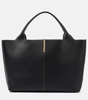 Средняя кожаная сумка-тоут Tod's, черный 25622259