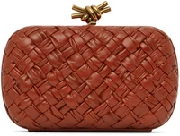 Красный клатч Minaudiere с узлом Bottega Veneta 985127