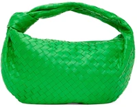 Зеленая маленькая сумка Jodie Bottega Veneta 1065220