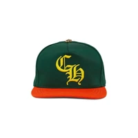 Эксклюзивная бейсболка Chrome Hearts Miami, цвет оранжевый/желтый/зеленый 4768307