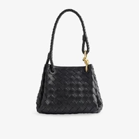 Сумка кожаная Bottega Veneta Parachute, черный 25107724
