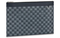 LOUIS VUITTON Большая сумка через плечо в клетку 27973662
