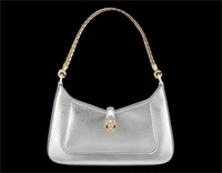 Сумка через плечо Serpenti baia Bvlgari, серебряный 20895420