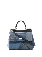 Джинсовая сумка-тоут Sicily DOLCE &amp; GABBANA, синий 25800107