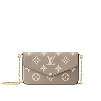 Фелиси Пошетт Louis Vuitton, серый 22190875