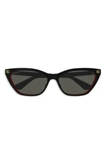 Солнцезащитные очки «кошачий глаз» Gucci Eyewear, черный 23793418