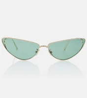 Солнцезащитные очки MissDior B1U в оправе «кошачий глаз» Dior Eyewear, зеленый 2075972