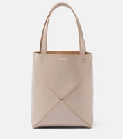 Складная кожаная сумка-пазл Fold Mini Loewe, песочный 25641395