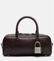 Кожаная сумка-шоппер Amazona 23 Short Loewe, Dark Brownie 25629093