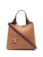 Сумка-тоут с логотипом TOD'S, коричневый 25708050