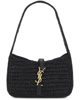 Мини Le 5 A 7 сумка хобо Saint Laurent, Nero 27099697