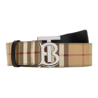 Клетчатый ремень с пряжкой Burberry 26494323