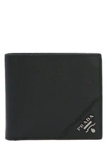Кошелек с логотипом Prada, черный 47361812
