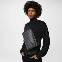Сумка-слинг Louis Vuitton Avenue NM, черный/темно-серый 1454011