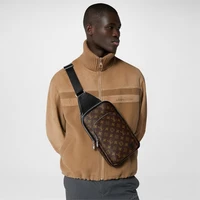 Сумка-слинг Louis Vuitton Avenue NM Monogram Macassar, коричневый 1452064