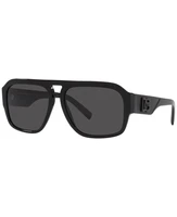 Мужские солнцезащитные очки, dg4403 58 Dolce &amp; Gabbana, черный 747458