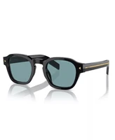 Круглые мужские солнцезащитные очки PR A16S PRADA, черный 17556273