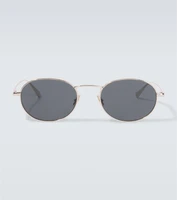 Овальные солнцезащитные очки SL 799 Saint Laurent, Gold-Gold-Black 25637604