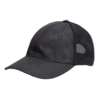 Бейсболка Gucci GG Baseball Cap 'Black', черный 25059050