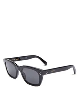 Солнцезащитные очки Bold 3 Dots прямоугольной формы, 51 мм CELINE 1908346